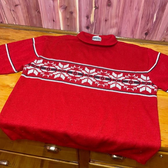 Aeropostale Red sweater L - Picture 1 of 4